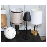 Variety of Small Lamps – Untested