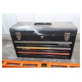 Craftsman Tool Box with Level, Speed Square & Framing Square