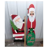 Set of Two Santas
