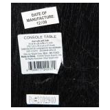 Black Entryway Table – 30" W x 11" D x 31" T