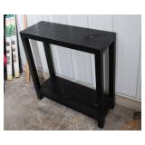 Black Entryway Table – 30" W x 11" D x 31" T