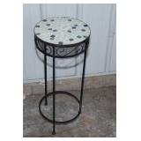 Small Tiled Side Table