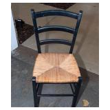 Set of 4 Woven Bottom Chairs – 15.5" W x 14.5" D x 33.5" T