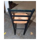 Set of 4 Woven Bottom Chairs – 15.5" W x 14.5" D x 33.5" T