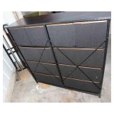 10-Drawer Steel Frame Bedroom Storage Organizer Dresser