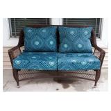 Plastic Wicker Outdoor Couch