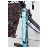 Huffy Rock Creek All-Terrain Bicycle – Light Blue & Schwinn AirSport Plus Pump