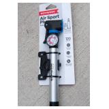 Huffy Rock Creek All-Terrain Bicycle – Light Blue & Schwinn AirSport Plus Pump