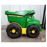 Children’s Outdoor Toys – Sled, John Deere Dump Truck, & Giraffe Radio Flyer Bike