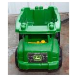 Children’s Outdoor Toys – Sled, John Deere Dump Truck, & Giraffe Radio Flyer Bike