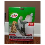 Two Brand-New Dog Car Accessories – Seat Cover & Barrier