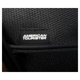 Set of Two Luggage Pieces – American Tourister Carry-On and Blue Checked Bag