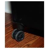 Set of Two Luggage Pieces – American Tourister Carry-On and Blue Checked Bag