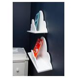 Floating Cloud Wall Shelves with Dr. Seuss Books