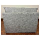 Plumley Smoke/Takara Rain Oversized Living Room Arm Chair and Ottoman by England Inc. 2023