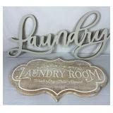 Collection of Laundry Room Signs