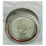 Vintage Button Collection in Atlas, Dominum and Ball Canning Jars