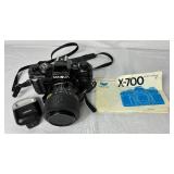 Vintage Camera Bundle - Minolta X-700 and Canon EOS Rebel X