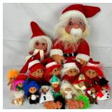 Vintage Holiday Troll Collection