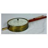 Vintage Airguide Banjo Barometer and Thermometer Weather Station
