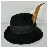 Vintage Franklin Simon Betmar New York Fedora and Adolfo II Excello Wool Fedora