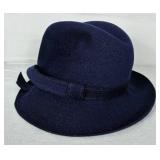Vintage Franklin Simon Betmar New York Fedora and Adolfo II Excello Wool Fedora