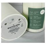 Assortment of Outdoor Flameless Pillar Candles by Matchless Candle Co. - 3 sizes, 13 total