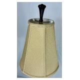 Set of 2 Brown Candlestick Table Lamps