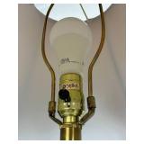 Set of 2 Stiffel Brass Lamps