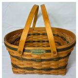 Assortment of 9 Longaberger Baskets - Various Sizes and Years
