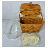 Assortment of 9 Longaberger Baskets - Various Sizes and Years
