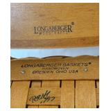 Collection of 8 Longaberger Baskets - Various Sizes and Years