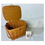 Collection of 8 Longaberger Baskets - Various Sizes and Years