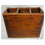 Antique Wooden Organizers- Writing Desk Box, Artist Carrying Case and Wooden Farrier Tool  Box