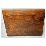 Antique Wooden Organizers- Writing Desk Box, Artist Carrying Case and Wooden Farrier Tool  Box