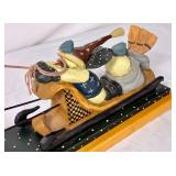 Williraye Studio Folk Art Pieces - "Santa