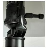 Collection of Black Candlestick Table Lamps and Black Candle Holder