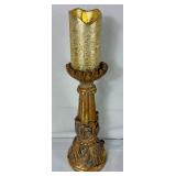 Red & Gold Holiday Candle Décor Collection