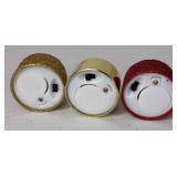 Red & Gold Holiday Candle Décor Collection