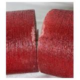 Red & Gold Holiday Candle Décor Collection