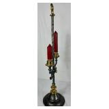 Vintage Two Arm Brass Candelabra (Heavy)