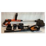 Cordless Battery Yard Trimmer/Blower Lot