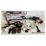 Worx Cordless Pressure Washer/Cordless Scrubber Bundle