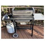 Weber Silver A Gas Grill, with Propane Tank and Cover