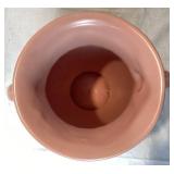 Abingdon Art Pottery Art Deco Double Handled Pink Vase 10"