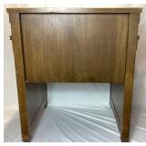 Antique Oak Clergy Chair