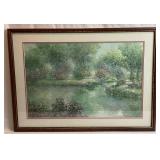 "Bridges and Blossoms" Vivian Hollan Swain Print 595/950