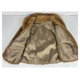 Vintage Blonde Honey Mink Capelet