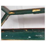 Two Vintage Salvaged Glass Windows
