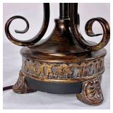 Pair of Tuscan Style Console/Buffet Lamps